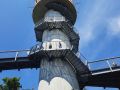 Aussichtsturm am  Baumkronenpfad