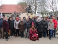 In passender Gesellschaft auf dem Hexentanzplatz