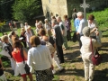 Auf dem historischen Friedhof Stedten